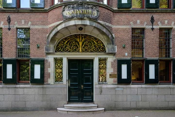 Foto auf Leinwand Provincial House, Groningen, Groningen Province, The Netherlands © Holland-PhotostockNL