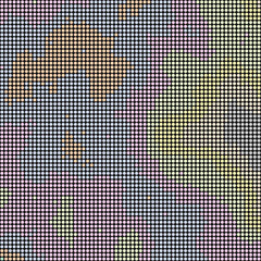 Color Pixels Cloud Abstract Computational Generative Art background illustration