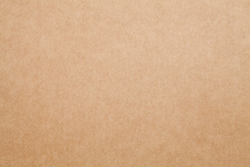 Sheet of brown kraft paper texture background