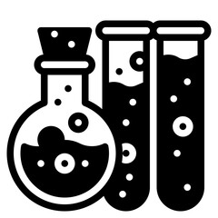 laboratory glyph icon