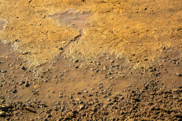 Close-up dirt texture, background is used for design and 3d graphics