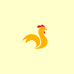 Chicken Abstract Logo