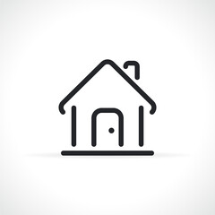 home or house line icon