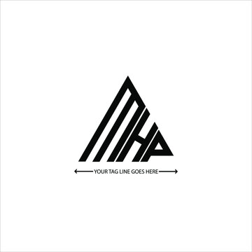 MHP letter logo creative design. MHP unique design


