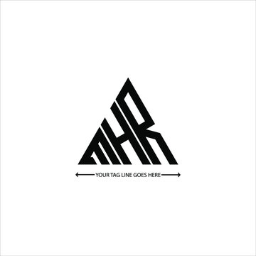 MHR letter logo creative design. MHR unique design
