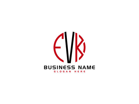 Creative FVK Logo Letter Vector Image Design For Your Business