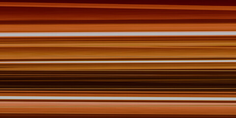 Striped background. Brown neon lines, shot with long exposure. Modern background in striped style. Abstract, creative effect, texture with lighting, art of colors combination.