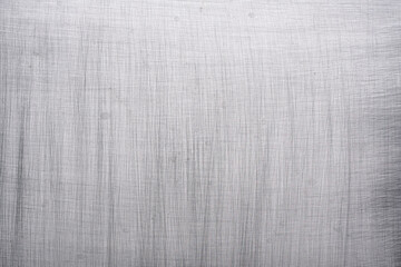 Fototapeta premium Metalic silver brush texture background