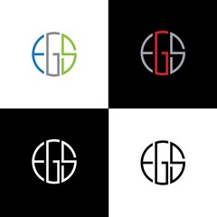 EGS letter Logo,EGS INITIAL,EG,ES,GS,ES,LLETTER LOGOS,BRNDING