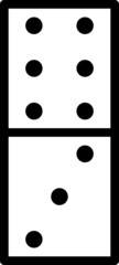 domino gaming icon