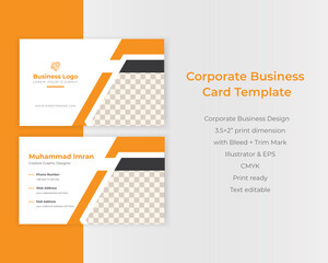 Creative Corporate Professional Business card Template