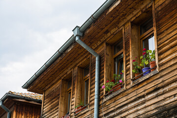 ブルガリア　ネセバルの旧市街の街並み