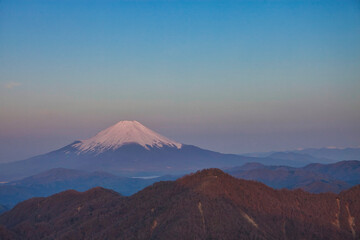 Fototapeta na wymiar mt.fuji, fujiyama, fujisan 早朝の富士山