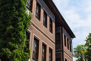 Fototapeta premium ブルガリア プロヴディフの旧市街の邸宅群