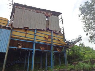 abandoned stone mining 