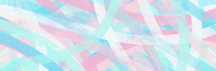 Abstract painting art with candy blue and pink brush for presentation, card background, wall decoration, or t-shirt design
