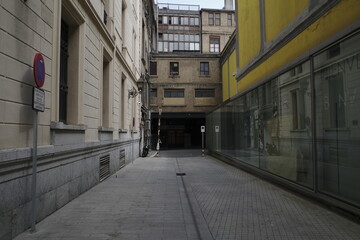 Obraz na płótnie Canvas Urbanscape in the city of Bilbao