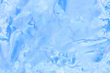 水面、氷のようなテクスチャ/ブルーで透明感のある背景画像