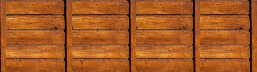 Old brown rustic dark grunge wooden timber wall table texture - wood background banner panorama