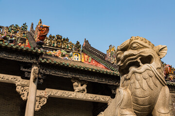 中国　広州市の陳氏書院