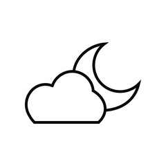 Weather icon vector set. Synoptic illustration sign collection. Weather forecast symbol or logo.
