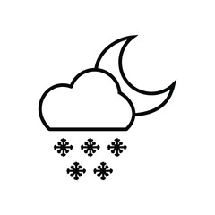 Weather icon vector set. Synoptic illustration sign collection. Weather forecast symbol or logo.
