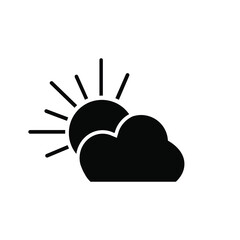 Weather icon vector set. Synoptic illustration sign collection. Weather forecast symbol or logo.
