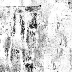 Fototapeta na wymiar Black and white grunge background. Dirty pattern of scratches, dirt, dust