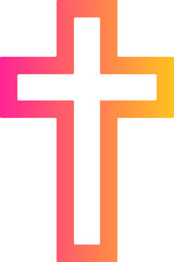 Obraz premium cross religious icon