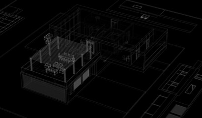 modern house architectural drawings 