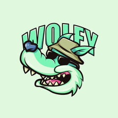 Wolfy The Cool Wolf