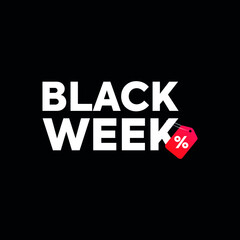 black week sale post