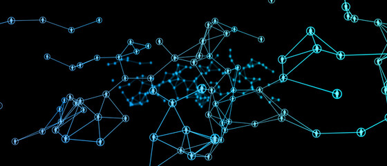 network di persone, rete di utenti e relazioni, connessione internet