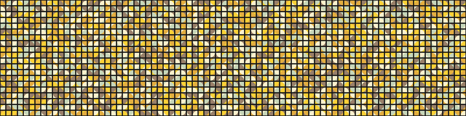 Abstract Geometric Pattern generative computational art illustration