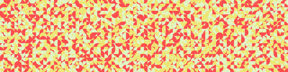 Abstract Geometric Pattern generative computational art illustration