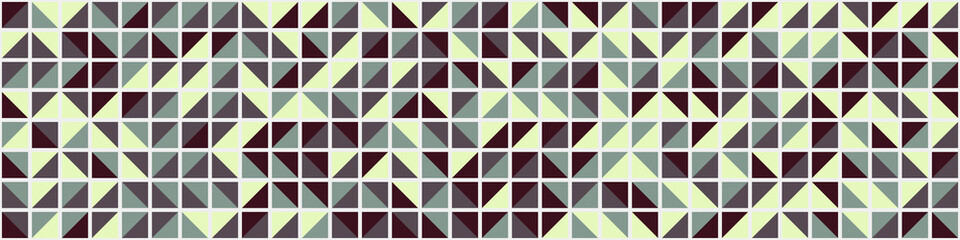 Fototapeta premium Abstract Geometric Pattern generative computational art illustration