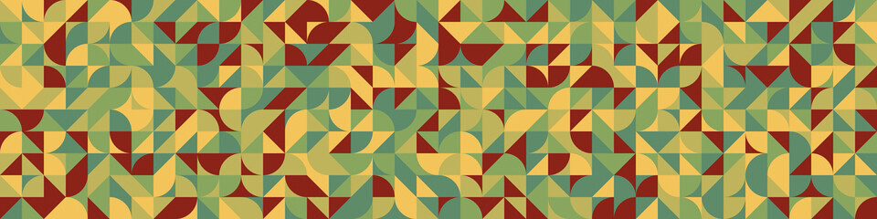 Abstract Geometric Pattern generative computational art illustration