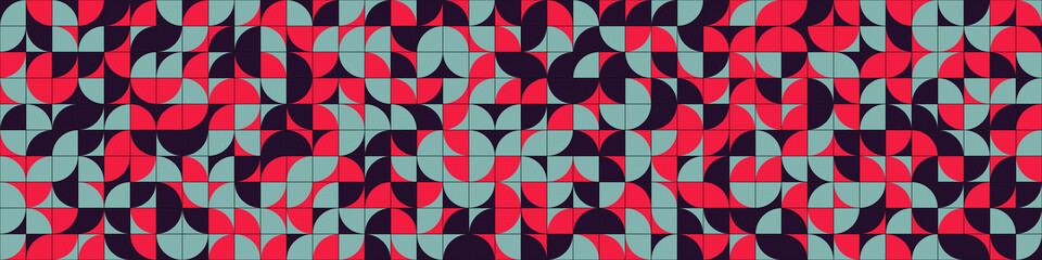 Abstract Geometric Pattern generative computational art illustration