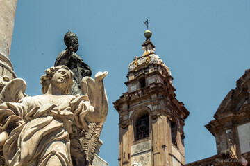 Fototapeta na wymiar Chiesa di San Domenico, Palermo