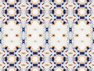 Tie Dye Seamless Pattern. Ethnic Texture.