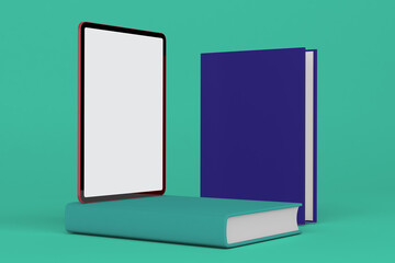 Tablet & Book