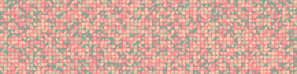 Abstract Geometric Pattern generative computational art illustration