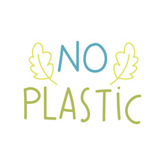 no more plastic