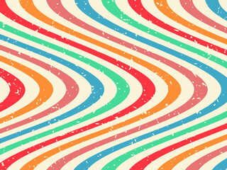 Retro Style Background With Grunge Texture