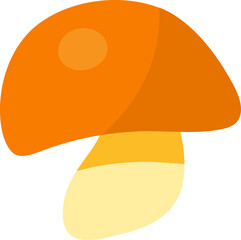 Mushroom autumn natural freshness nutrition vector