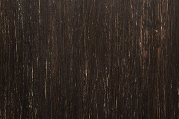 Wooden texture with natural wood pattern. Black wood vertical structure background