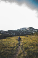 Obraz premium hiking in the mountains