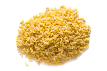 pasta isolated on white background	