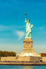 Fototapeta premium Magnificence of Statue of Liberty - New York City - USA