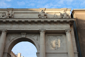 Obraz premium stanislas gate in nancy in lorraine (france)